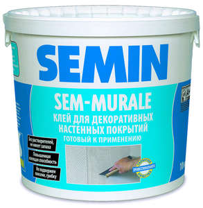Colle pour revêtement mural SEM-MURALE - Seau de 10 kg