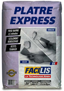 Plâtre FACILIS EXPRESS - Sac de 25 kg