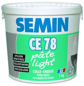 Enduit de jointoiement CE 78 pâte light - Seau de 5 kg
