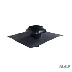 Chapeau de ventilation monobloc 125 mm - Anthracite