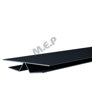 Jonction pliable 90° à 135° - L. 4 ml (profilé H) - Anthracite