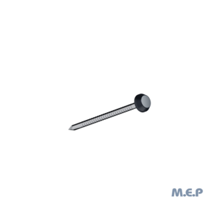 Clous inox 4 cm tête PVC (boîte de 250) - Anthracite