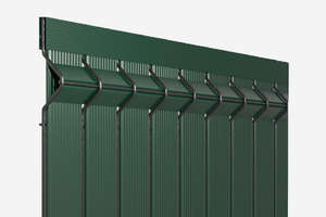Kit occulation SCHERTZ TANIS en PVC pour panneaux ARGO GENO L. 2,50 x H. 1,53 m vert