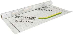 Membrane VARIO® XTRA pour régulation de la vapeur d'eau et étanchéité à l'air L. 40 x l. 1,5 m Ép. 300 mm - R=6,00 m².K/W 