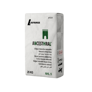 Chaux hydraulique 100% naturelle ANCESTRAL NHL 5 - Sac de 25 kg