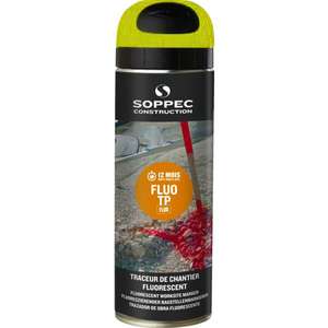 GAMME TRACEUR DE CHANTIER FLUO TP JAUNE                                         