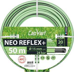 Tuyau d'arrosage en PVC NEO REFLEX+ L. 50 x Diam. 15 m
