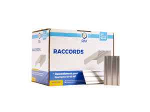 Raccord 18/45 pour plafond de fourrure - Boîte de 50 pièces