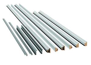 Kit de transformation double vantail et habillage en MDF hydro enrobé blanc RAL9010  pour INITIAL et INTÉGRAL
