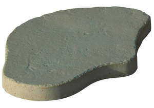 Pas japonais WESER CHINON en pierre reconstituée crème L. 36 x l. 24 x Ép. 2,8 cm