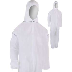 COMBINAISON USAGE COURT BLANC - TAILLE 2XL - Ref:PLY5605