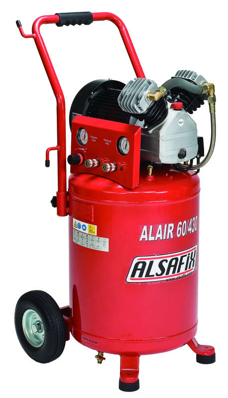 Compresseur électrique ALAIR ALAIR 60/430 L. 400 x l. 500 x H. 900 mm