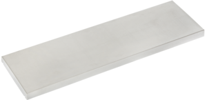 Chaperon de mur plat lisse 100x30x4 cm Blanc Palette de 25