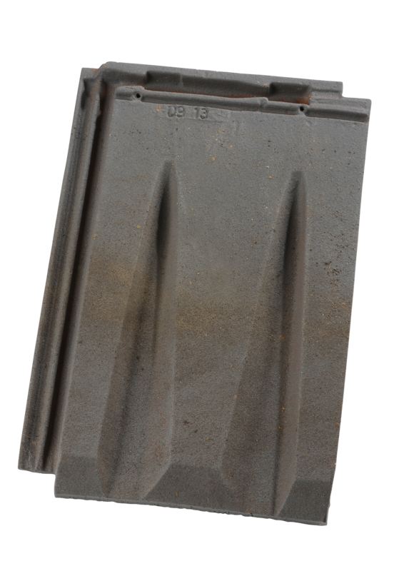 Tuile en terre cuite RHONA 10 sérac L. 471 x l. 313 mm | BigMat