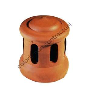 Lanterne fonction ventilation VMC Tradition Diam. 160 mm Rose