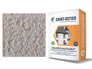 Mortier de finition spécial rénovation COLORCHAUSABLE TF N°20 naturel - Sac de 25 Kg 