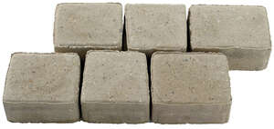 Pavé béton multiformat ALKERN BAROCO classique carrossable T5 Ton pierre L. 12/17 x l. 12,5 x Ép. 6 cm