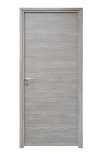 Bloc-porte alvéolaire FUJI Gris galet H. 2040 x l. 830 mm poussant gauche