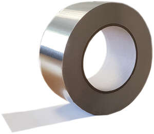 Adhésif aluminium - L. 25 m x l. 100 mm