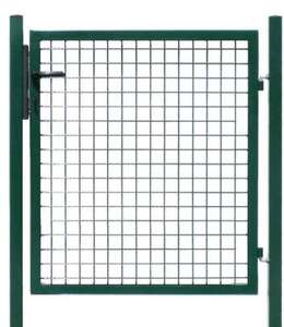 Portillon CLOTEX ÉCO à sceller en acier galvanisé thermolaqué L. 100 x H. 120 cm vert 6005