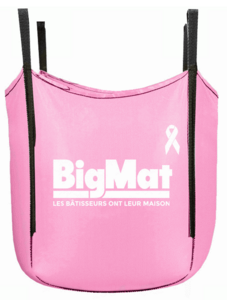 BIGBAG BigMat 1,5 Tonnes 95 X 95 X110 - OCTOBRE ROSE   