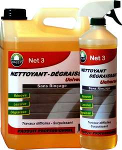 Pulvérisateur nettoyant dégraissant universel Net 3 L. 315 x l. 80 x H. 80 mm