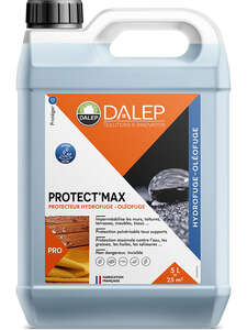 Hydrofuge / Oléofuge PROTECT'MAX - Bidon de 5 L