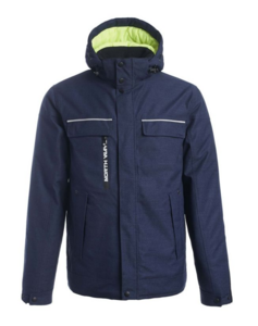 1484 PARKA DE TRAVAIL GAROU GRIS CHINÉ TL