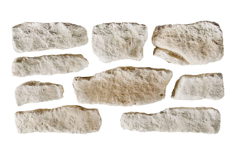 Pierre de parement ORSOL PIERRE DE CAUSSE en pierre reconstituée ton naturel - Plusieurs dimensions - Ép. 4 cm - soit ± 0,5 m²