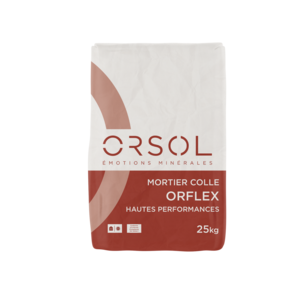 Mortier Colle ORSOL ORFLEX HAUTES PERFORMANCES - Gris - Sac de 25 kg