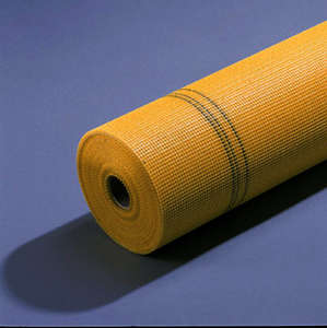Treillis textiles de façade jaune l. 100 cm - maille 4 x 4 cm