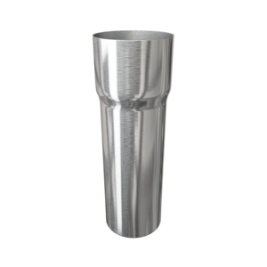 Descente bord à bord diam.100x0,65mm 2 ml - NATZINC