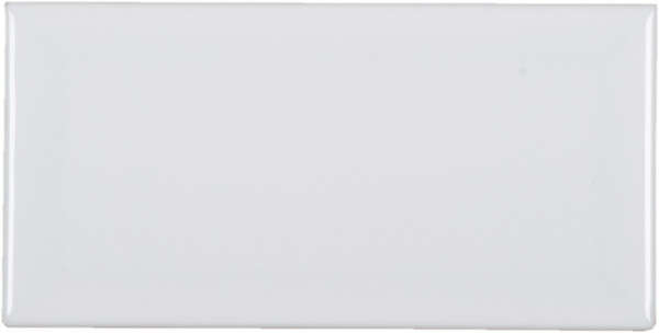 Carrelage pour mur intérieur BATI ORIENT METRO blanc L. 15 x l. 7,5 cm x Ép. 7 mm - Non rectifié