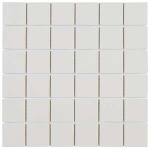 Mosaïque pour sol / mur intérieur en grès cérame BATI ORIENT MIX blanc beige L. 30,6 x l. 30,6 cm