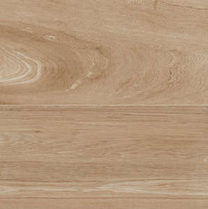 Carrelage pour sol/mur intérieur en grès cérame à masse colorée effet bois NOVOCERAM NOA Naturel L. 90 x l. 22,5 cm x Ép. 10,2 mm - Rectifié