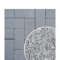 Pavé béton HEINRICH BOCK I gris avec chanfrein L. 19,8 x l. 16,5 x Ép. 8 cm (K) - NF