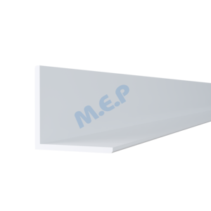Cornière PVC 30 x 30 mm L. 3 m - Blanc