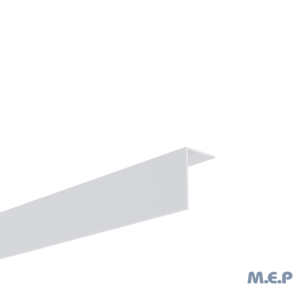 Cornière PVC 60 x 40 mm - L. 3 m - Blanc