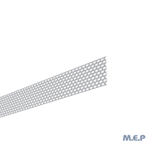 Profil plat de ventilation aluminium brut 50 mm L. 2,5 m