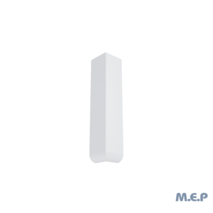 Angle extérieur 90° RIVECEL H. 250 mm - Blanc