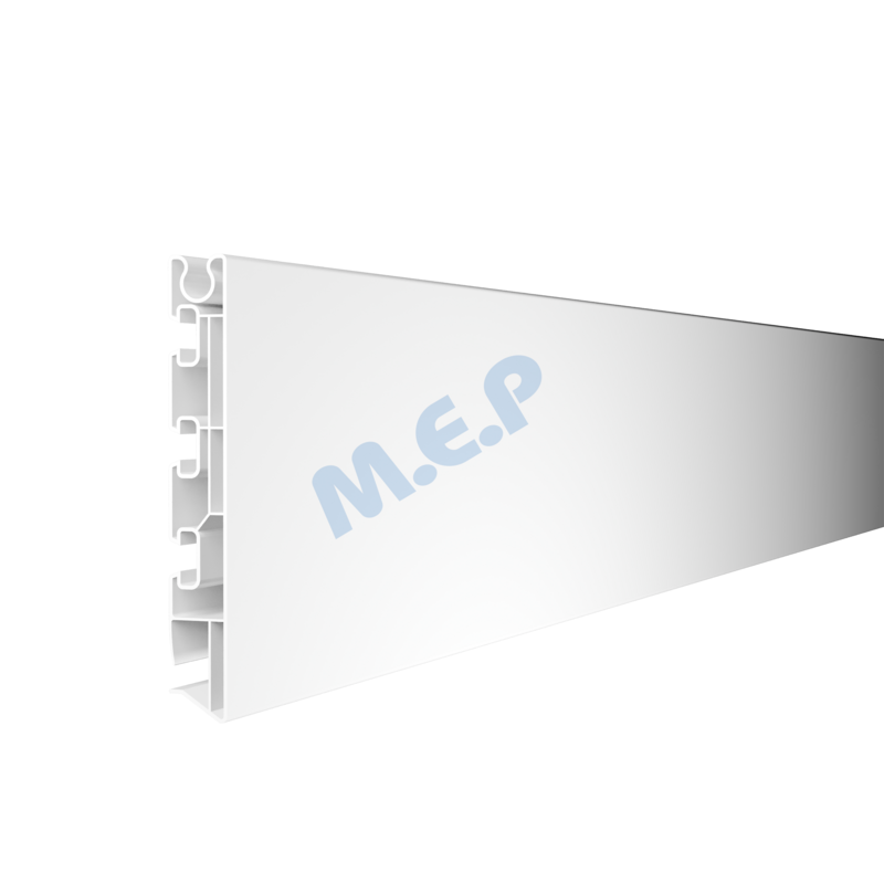 Bandeau à dilatation en PVC RIVEPRO blanc L. 4000 x H. 180 mm