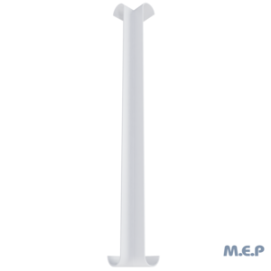 Angle intérieur 90° H. 500 mm - Blanc