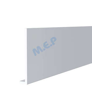 Planche de rive moulurée en PVC cellulaire RIVECEL L9 blanc L. 5000 x H. 200 mm