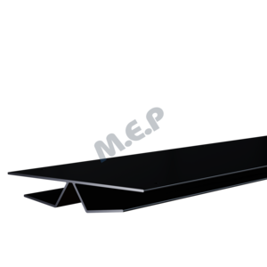 Jonction pliable 90° à 135° - L. 4 ml (profilé H) - Noir
