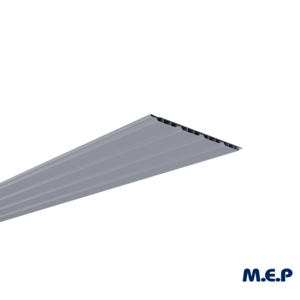 Lambris SE en PVC gris L. 4 x l. 0,25 m x H. 10 mm