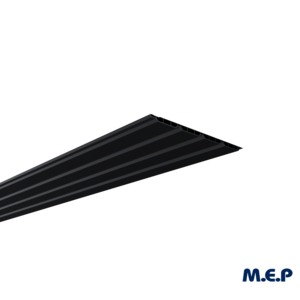 Lambris SE PLANCREUX en PVC noir L. 4 x l. 0,25 m x H. 10 mm