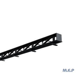 Liteau de ventilation noir graphite L. 1000 x l. 30 mm