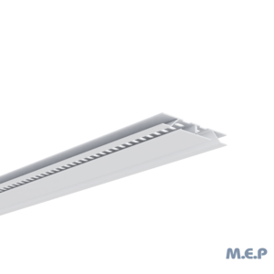 Profilé de ventilation dissimulée L. 4 m - Blanc