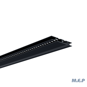 Profilé de ventilation dissimulée L. 4 m - Anthracite