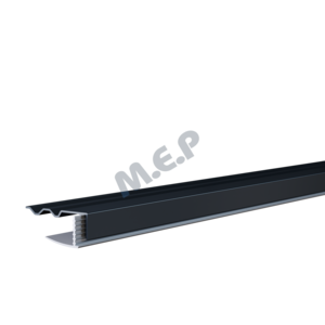 Finition murale clipsable - L. 4 ml - Gris